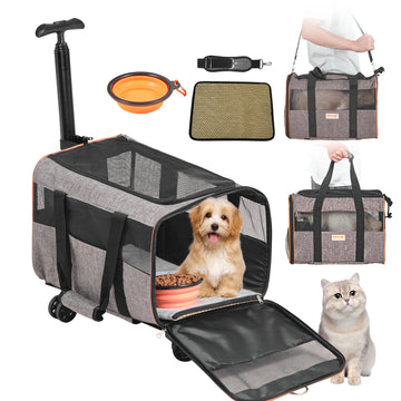 Airline Approved Rolling Pet Carrier