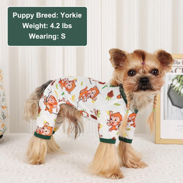 Soft Stretchy Dog Pjs