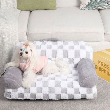 Eco-Friendly Calming Cozy Bed With Orthopedic Support