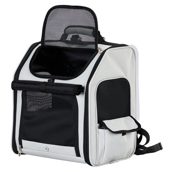 Expandable Cat Dog Carrier With Back Extension
