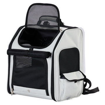 Expandable Cat Dog Carrier With Back Extension