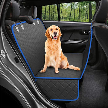 Dog Car Seat Cover Mat With Zipper And Pocket